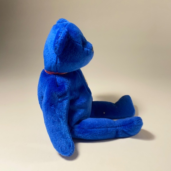 Clubby Bear TY Beanie Baby - Picture 5 of 6